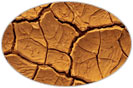 Cracked Desert Earth